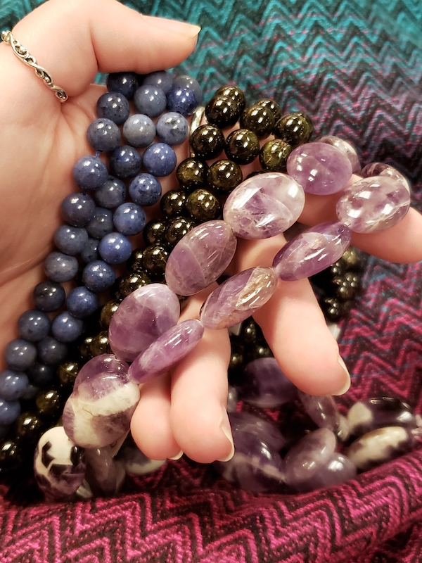 new beads from the buying show in Denver CO.